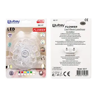 10 ADET KOZALAK LED GECE LAMBASI GC-17 (5643)