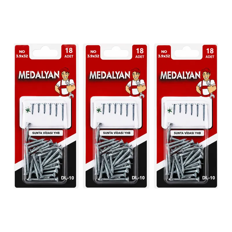 264 ADET 3.9X32 MATKAP UÇLU VİDA YHB 12X22PCS (5643)