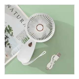3 Kademeli Çanta Tipi El Fanı – Taşınabilir Mini Serinletici Silikon Askılı Fan ZB103 (5643)