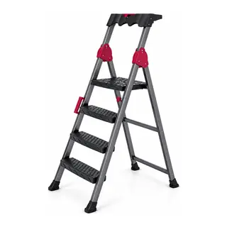 3+1 BASAMAKLI METAL MERDİVEN 150KG.TAŞIMA (5643)