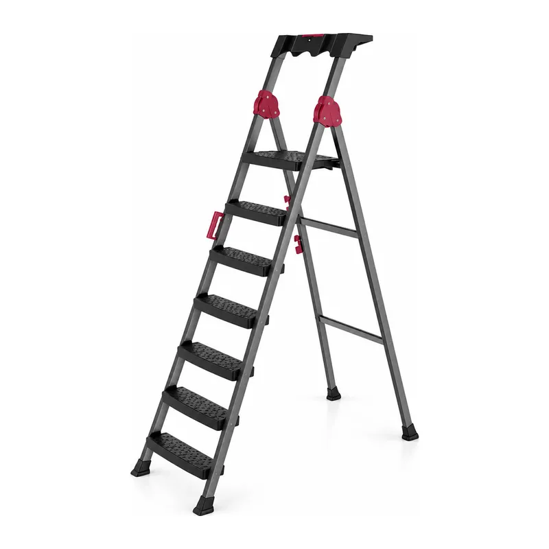 6+1 BASAMAKLI METAL MERDİVEN 150KG.TAŞIMA (5643)