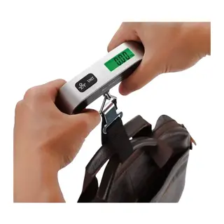 Seyahat Bavul Ağırlık Tartı Dijital LCD Ekran Çok Amaçlı Taşınabilir Bagaj Tartısı Max 50 kg (5643)