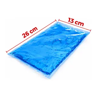 60 ADET SICAK - SOĞUK JEL KOMPRES - BUZ TERMOJEL 13X26CM (5643)