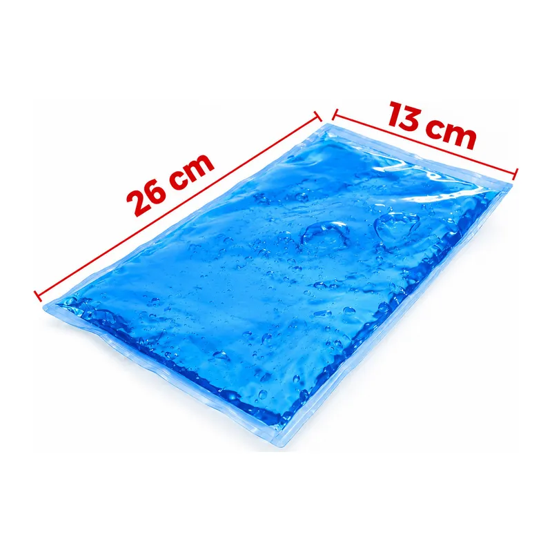 60 ADET SICAK - SOĞUK JEL KOMPRES - BUZ TERMOJEL 13X26CM (5643)