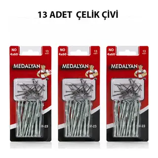 4X60 13PCS BETON ÇELİK ÇİVİ 18PCS (5643)