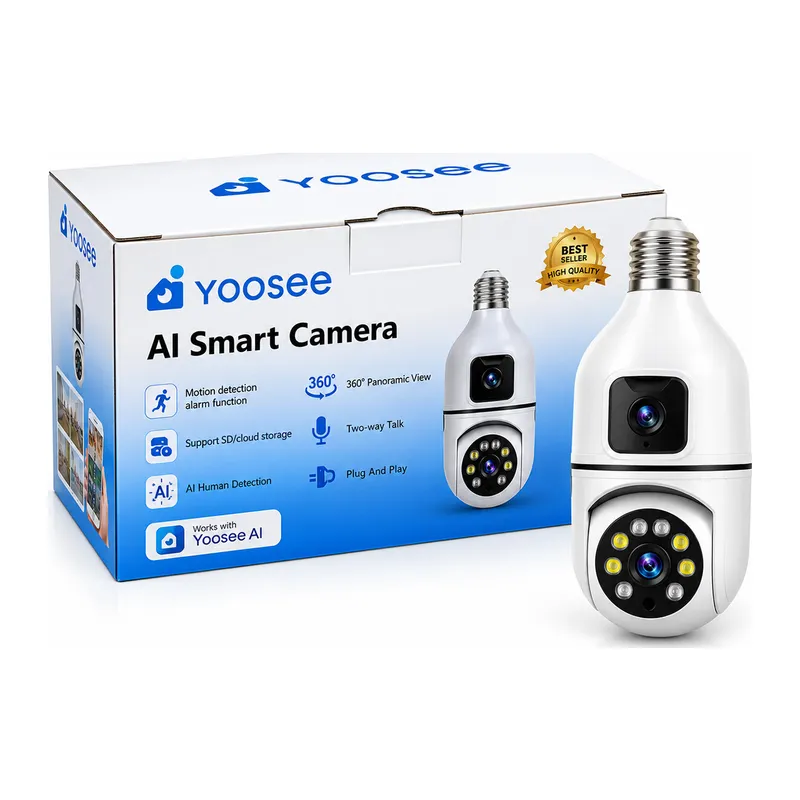 AI SMART KAMERA YAPAY ZEKA İLE İNSAN TAKİBİ DUY 360° DÖNEBİLEN - ALARM SİSTEMİ - KONUŞMA ÖZELLİKLİ INT-CMR40 (5643)