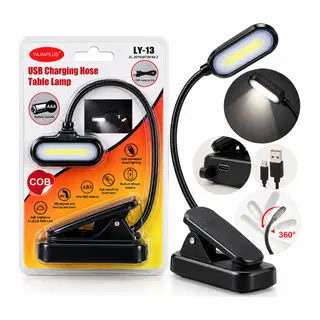 MANDALLI KİTAP OKUMA LAMBA 3XAAA PİLLİ SMS 5LED YAYLI - HAREKETLİ BAŞLIK LY-13 (5643)