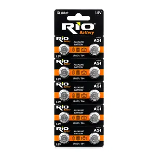 LR-621/364 DÜĞME PİL ALKALİN 1.5V 10LU KART AG1 (5643)
