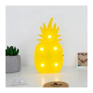 Ananas Şeklinde Ledli Dekoratif Eğlenceli Çocuk Gece Lambası (5643)