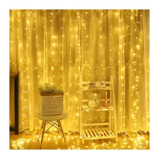 2x2 Metre 320 Led 8 Fonskiyonlu Dekoratif Led Günışığı Perde (5643)