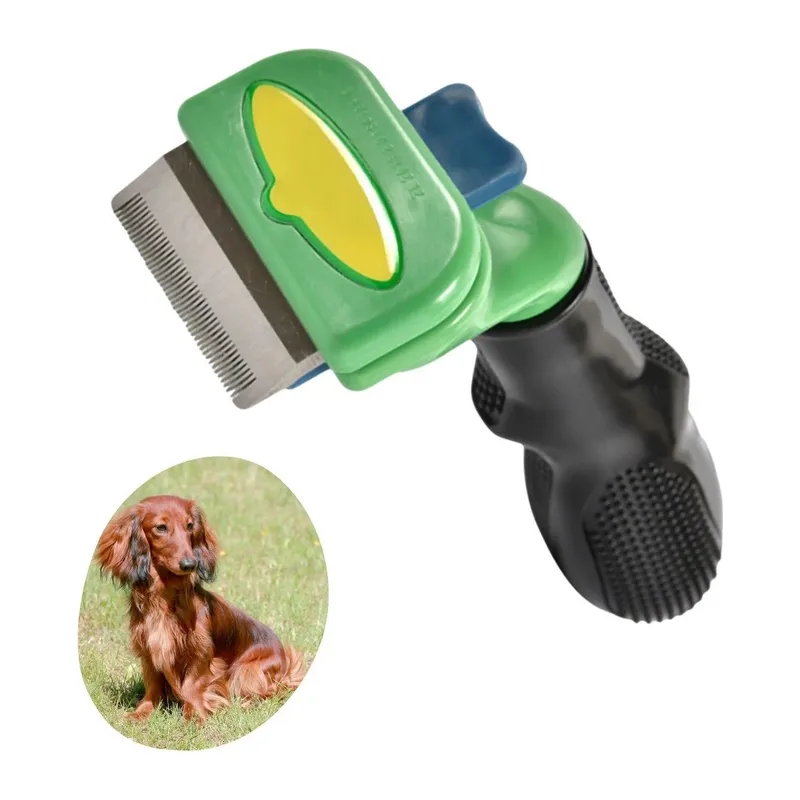 Kedi ve Köpekler İçin Uzun Tüylü Köpek Tarağı Tüy Toplayıcı tarak Small (5643)