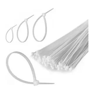 100 Adet Plastik Cırt Kelepçe Kablo Bağı Kablo Düzenleyici- 3.6 X 150 MM (5643)