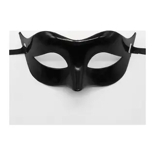 Siyah Renk Masquerade Kostüm Partisi Venedik Balo Maskesi (5643)