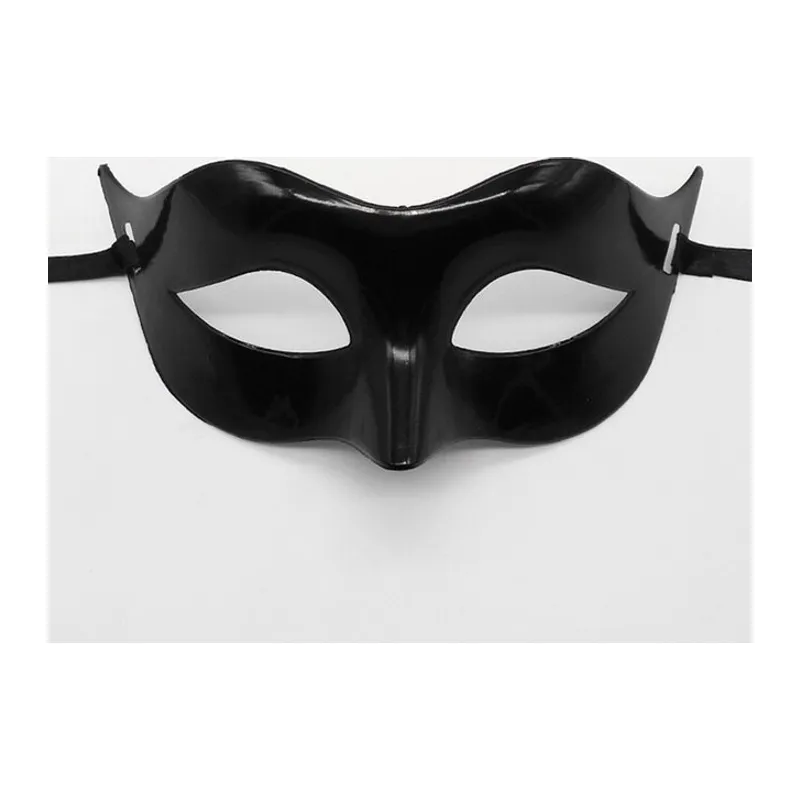 Siyah Renk Masquerade Kostüm Partisi Venedik Balo Maskesi (5643)