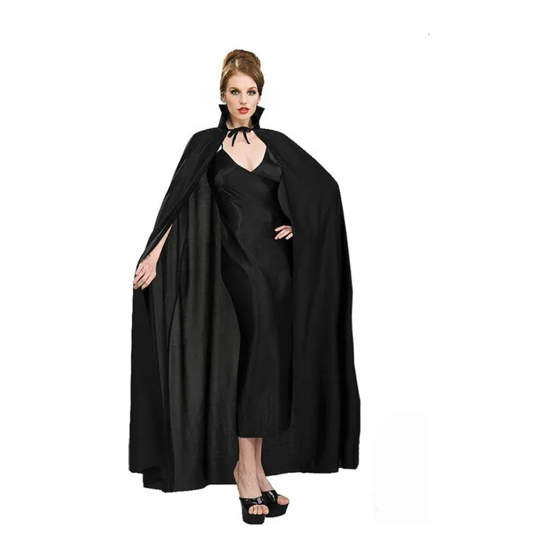 Siyah Yakalı Yetişkin Pelerin 120 cm (5643)
