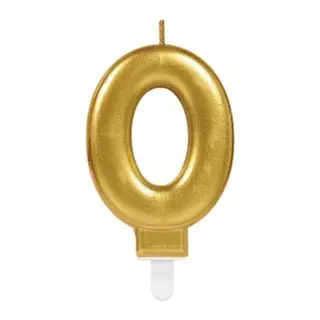 0 Rakam Mum Gold Renk (5643)