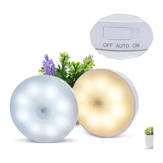 Şarjlı Sensörlü Gece LED Lambası (5643)