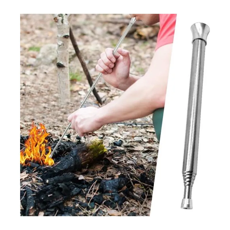 Teleskopik Ateş Başlatıcı Outdoor Üfleme Borusu 63 Cm (5643)