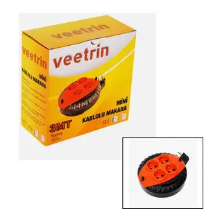 3MT MİNİ MAKARALI UZATMA KABLO 3X1.5MM (5643)