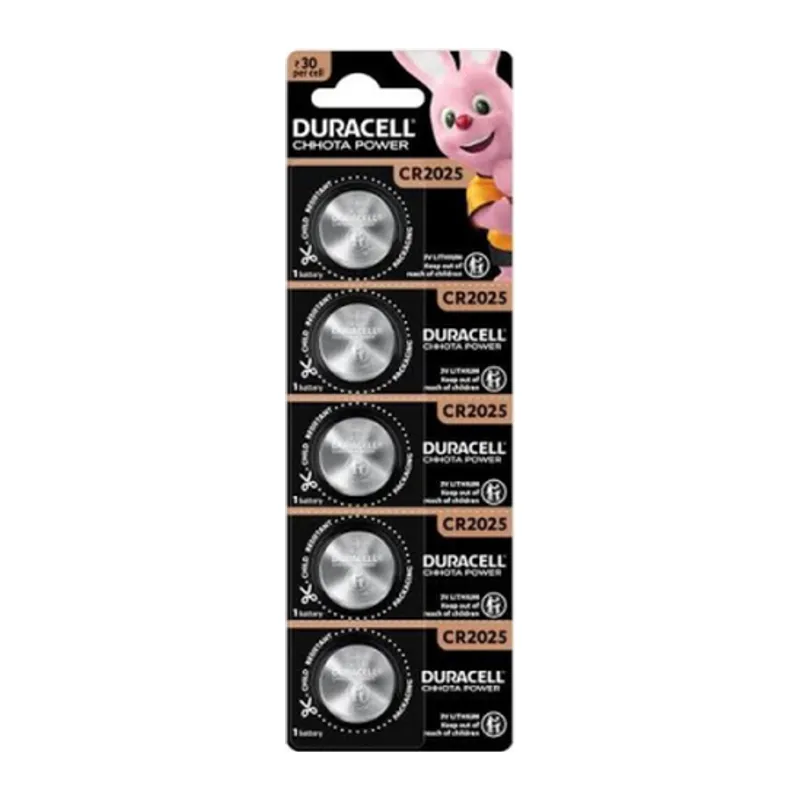 DURACELL 2025 PARA PİLİ 5Lİ KART (5643)