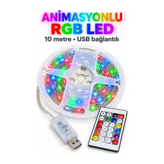10 Metre Kumandalı Led