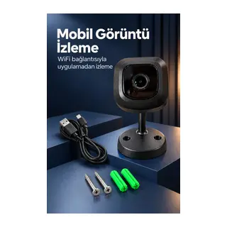 Mobil Uygulama Destekli Wifi Güvenlik Kamerası