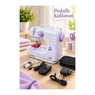 Taşınabilir Elektrikli Dikiş Makinesi Desen Seçimli