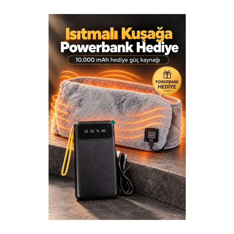 Kadın Ve Erkek İçin Isıtmalı Karın Ve Bel Kemeri