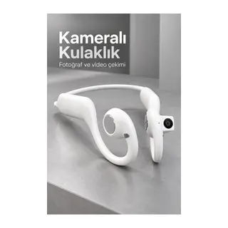 Kameralı Bluetooth Kulaklık Fotoğraf Ve Video Kayıt Özellikli