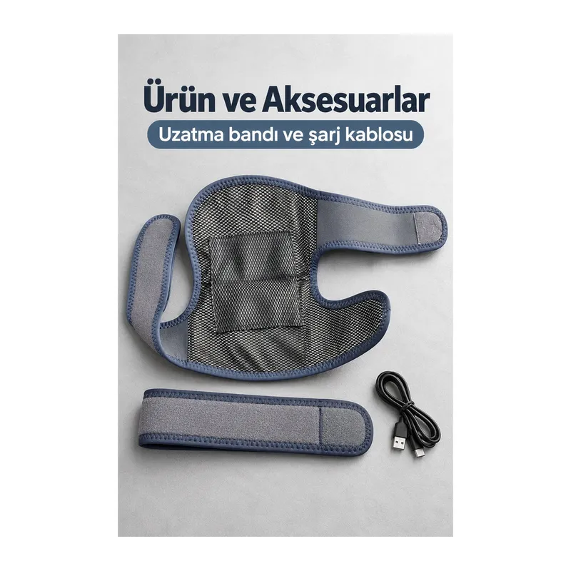 Isıtmalı Diz Masaj Aleti Ayarlanabilir Sıcaklık Ve Titreşim