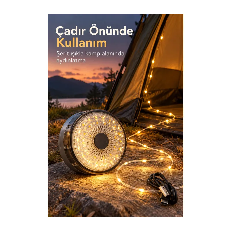 Çok Modlu Kamp Aydınlatması Ve Led Şerit Işık