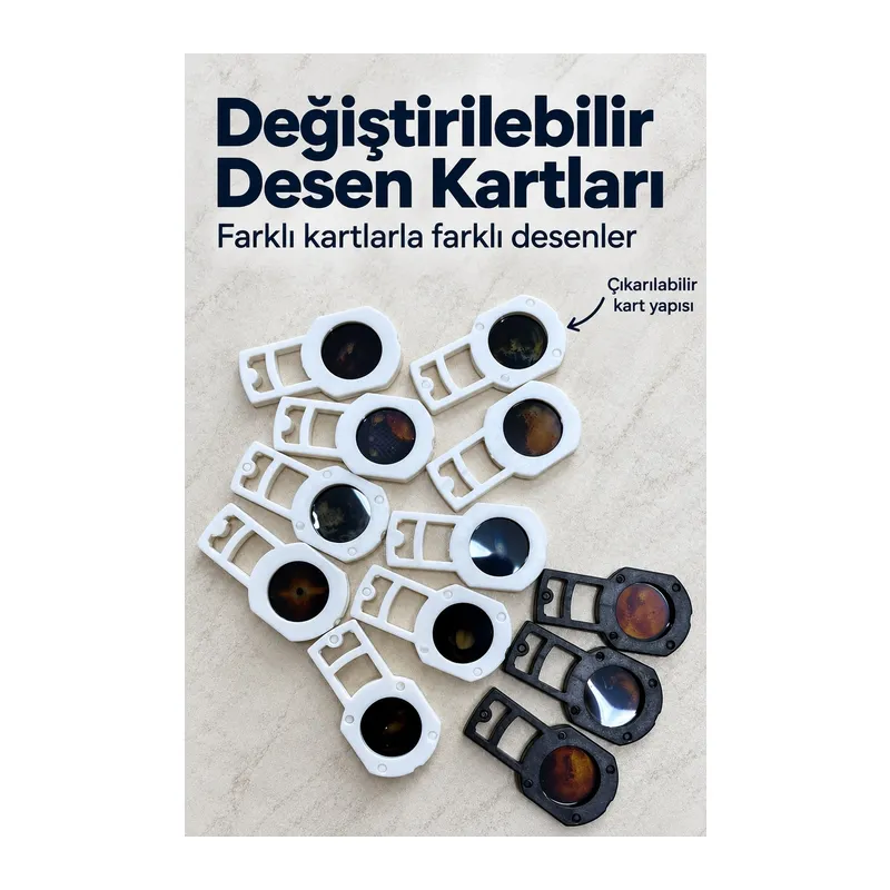 Usb Projeksiyon Lambası Değiştirilebilir Desen Kartlı Roket Tasarımlı (kopya)