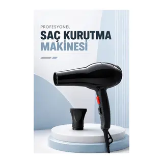 Tüm Saç Tiplerine Uygun, İki Kademeli Hız Ayarlı Fön Makinesi