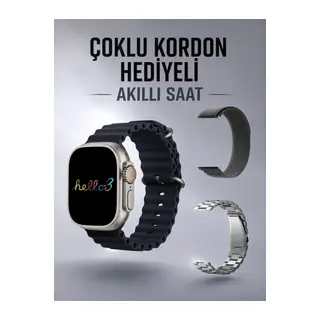Akıllı Saat Yeni Nesil Bluetooth Bağlantılı Uyku Sağlık Takibi Gps Ve Nfc Uyumlu