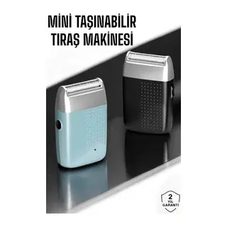 Tıraş Makinesi Islak Ve Kuru Kullanıma Uygun Kablosuz Taşınabilir