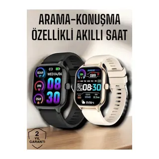 Suya Dayanıklı Bluetooth Akıllı Saat Gps, Adımsayar, Nabız & Sağlık Takibi