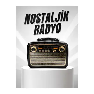 Müzik Kutusu Bluetooth Bağlantılı El Fenerli Nostaljik Tasarım Radyo