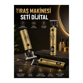 Rd 378 Çizik Tıraş Makinesi Seti Dijital