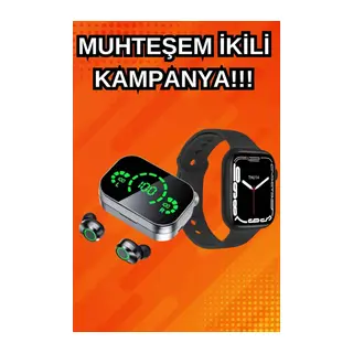 Yeni Nesil Akıllı Saat Ve Ucuz Kaliteli Bluetooth Kablosuz Kulaklık Amoled Ekran