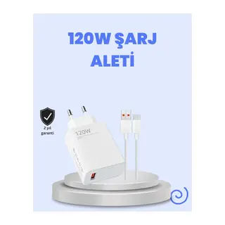 120 Watt Turbo Şarj Cihazı Redmi Note 10 11 12 Uyumlu