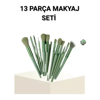 13’lü Profesyonel Makyaj Fırça Seti – Yumuşak Sen Kıllı, Tüm Cilt Tiplerine Uygun