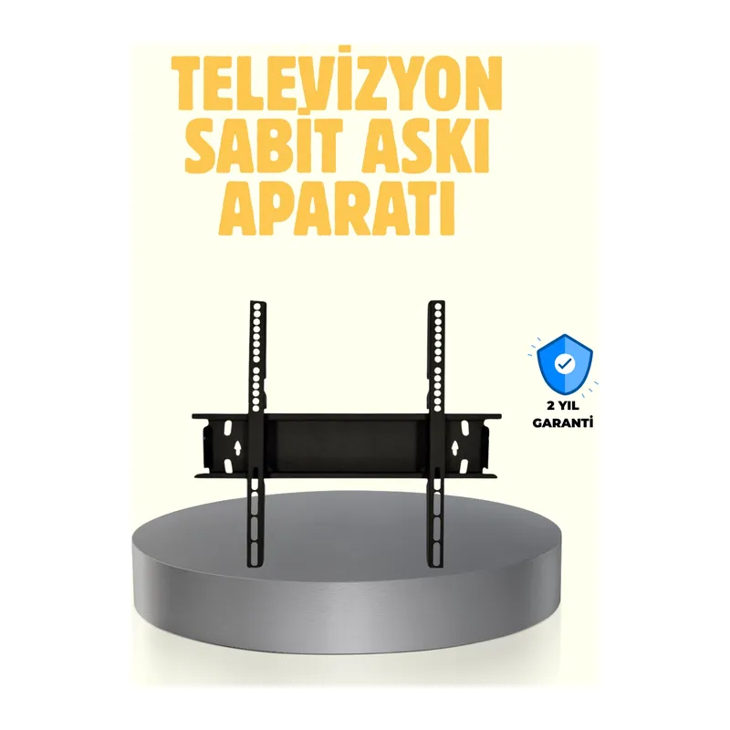 32-65” Tv Duvar Askı Braketi 75 Kg Kapasiteli Anti Statik Boya