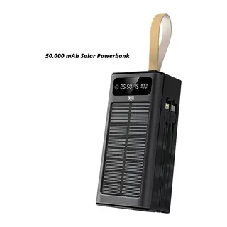 50.000 Powerbank Güneş Enerjili