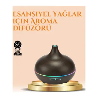 550 Ml Ultrasonik Yağ Difüzörü Ve Soğuk Buhar Nemlendirici