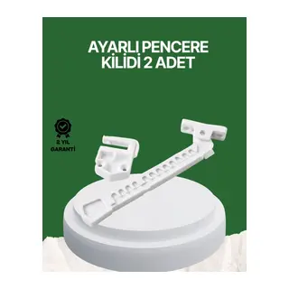 Çocuk Ve Evcil Hayvanlar İçin Pencere Emniyet Kilidi 2 Adet