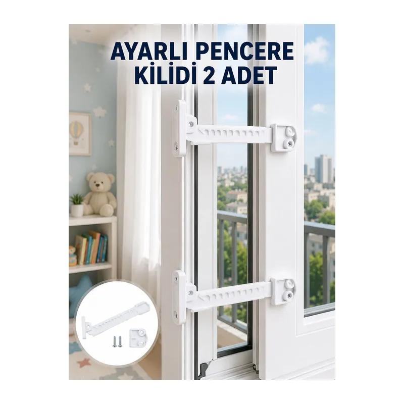 İçe Açılan Pencereler İçin Güvenlik Ve Sınırlayıcı At Yeni Nesil