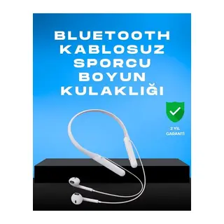 Kablosuz Bluetooth Kulaklık – Boyun Askılı, 100 Saat Pil Ömrü