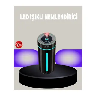 Aromaterapi Özellikli Ultrasonik Hava Nemlendirici Led Atmosfer Işığı