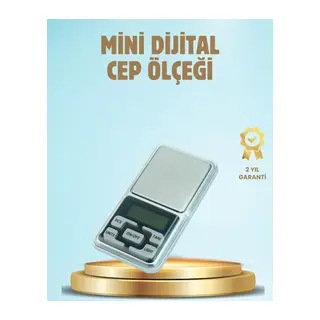 300 Gr Hassas Cep Terazisi Mavi Işıklı Lcd Ekranlı