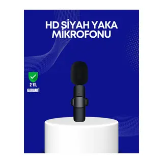 Lightning Girişli 2’li Kablosuz Yaka Mikrofonu Çift Kişilik Kayıt